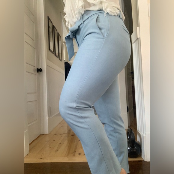 Loft Slim Tie Waist Pencil Pants In Marisa Fit - Picture 5 of 5